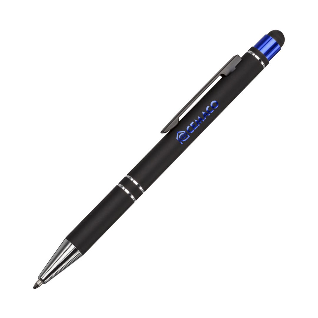 Scroll Metal Ballpoint Pen/Stylus