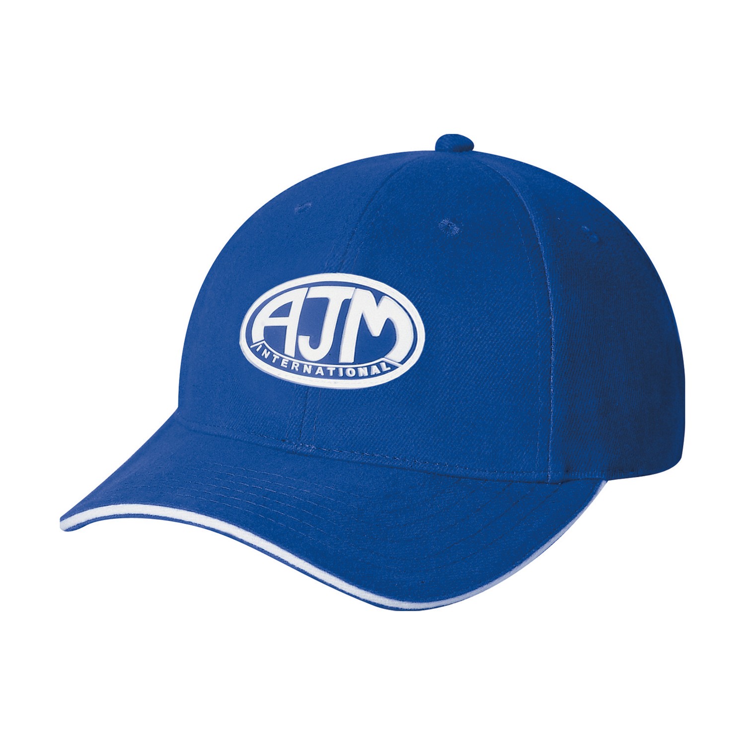 Heavyweight Brushed Cotton Drill Cap w/Contrast Edge